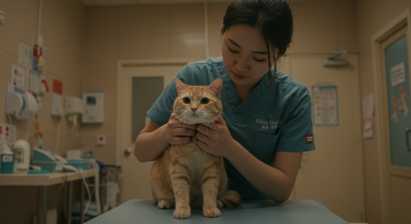 貓咪嘔吐：被忽視的生存警報與情感密碼