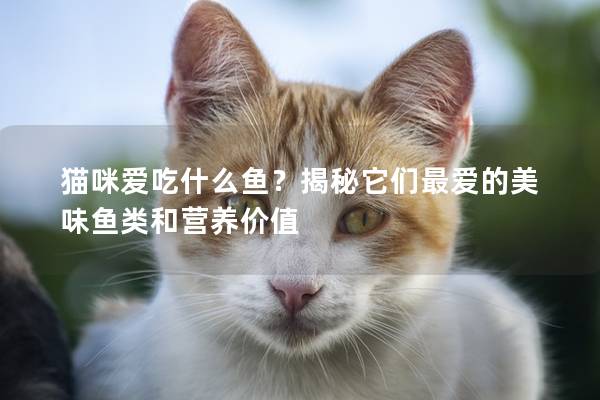 貓咪愛吃什么魚？揭秘它們最愛的美味魚類和營養價值