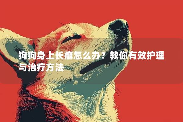 狗狗身上長癬怎么辦？教你有效護理與治療方法