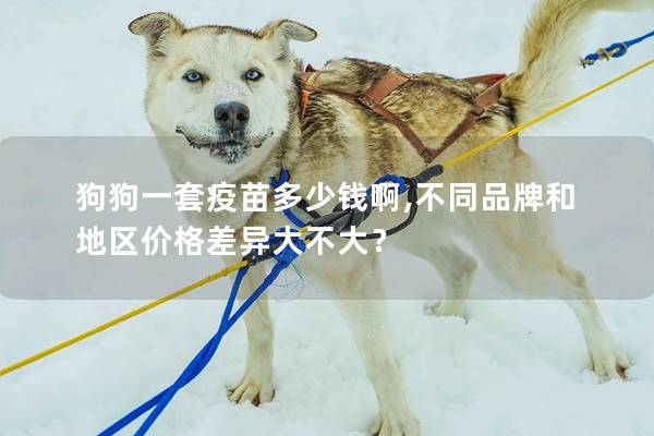 狗狗一套疫苗多少錢啊,不同品牌和地區(qū)價(jià)格差異大不大？
