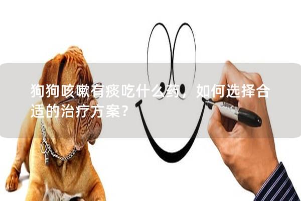 狗狗咳嗽有痰吃什么藥，如何選擇合適的治療方案？