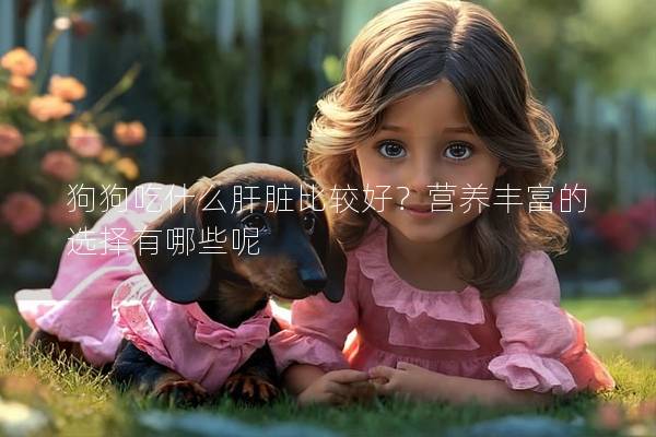 狗狗吃什么肝臟比較好？營養豐富的選擇有哪些呢