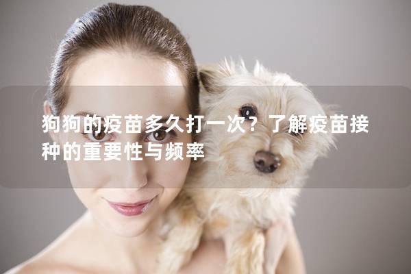狗狗的疫苗多久打一次？了解疫苗接種的重要性與頻率