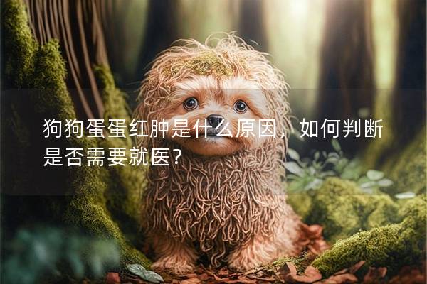 狗狗蛋蛋紅腫是什么原因，如何判斷是否需要就醫？