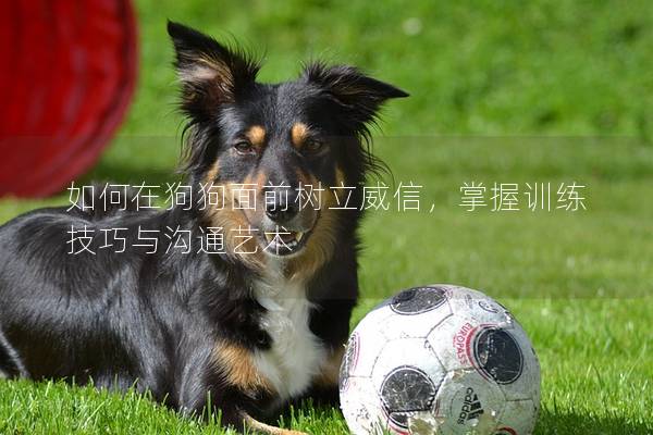 如何在狗狗面前樹立威信，掌握訓練技巧與溝通藝術