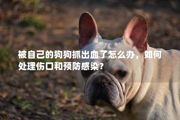 被自己的狗狗抓出血了怎么辦，如何處理傷口和預防感染？